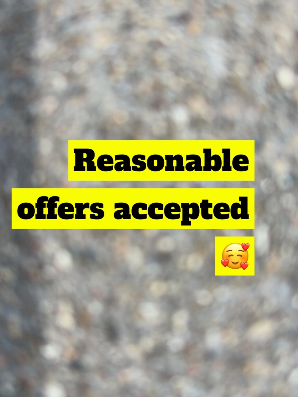 Yellow Text Overlay Sticker